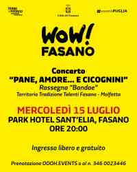 Concerto �PANE, AMORE� E CICOGNINI�