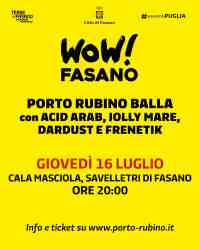 PORTO RUBINO BALLA con ACID ARAB, JOLLY MARE, DARDUST e FRENETIK