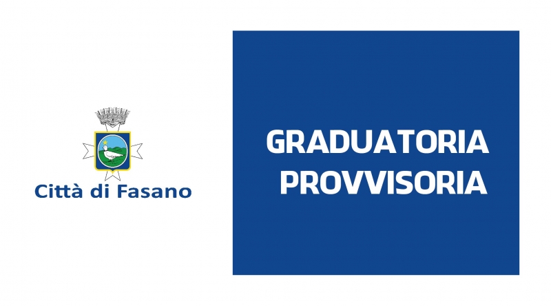 Avviso di pubblicazione graduatoria provvisoria contributi integrazione canoni di locazione � anno 2024