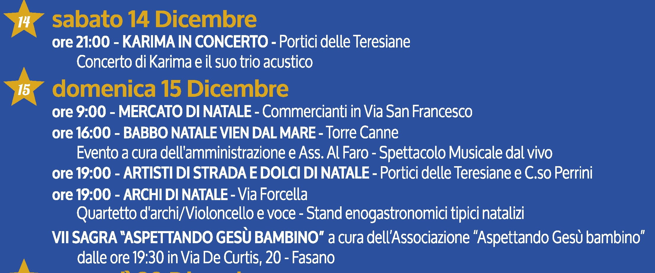 eventi natale