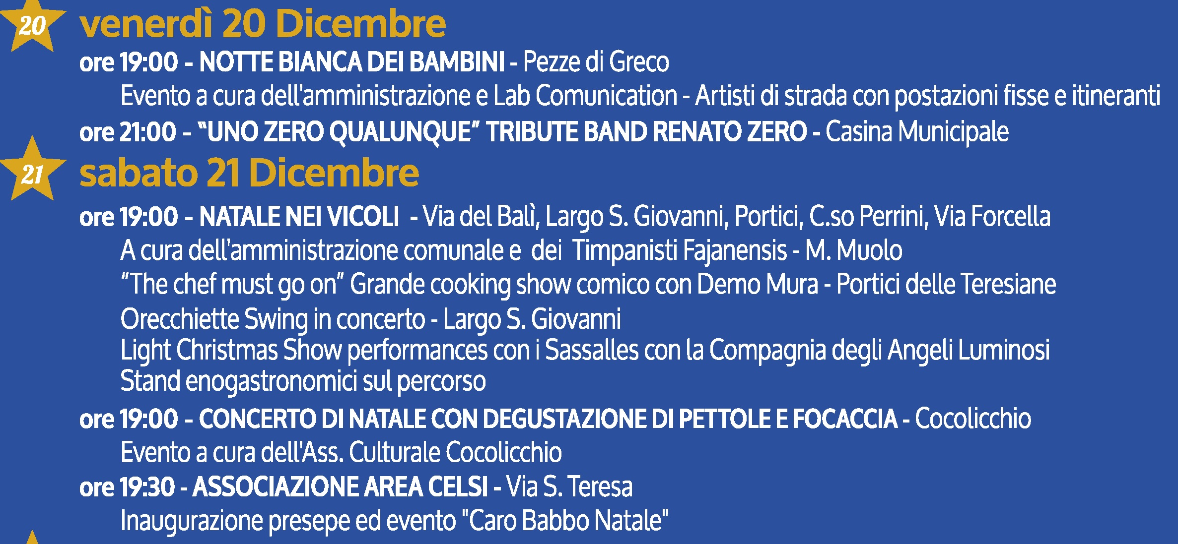 eventi natale