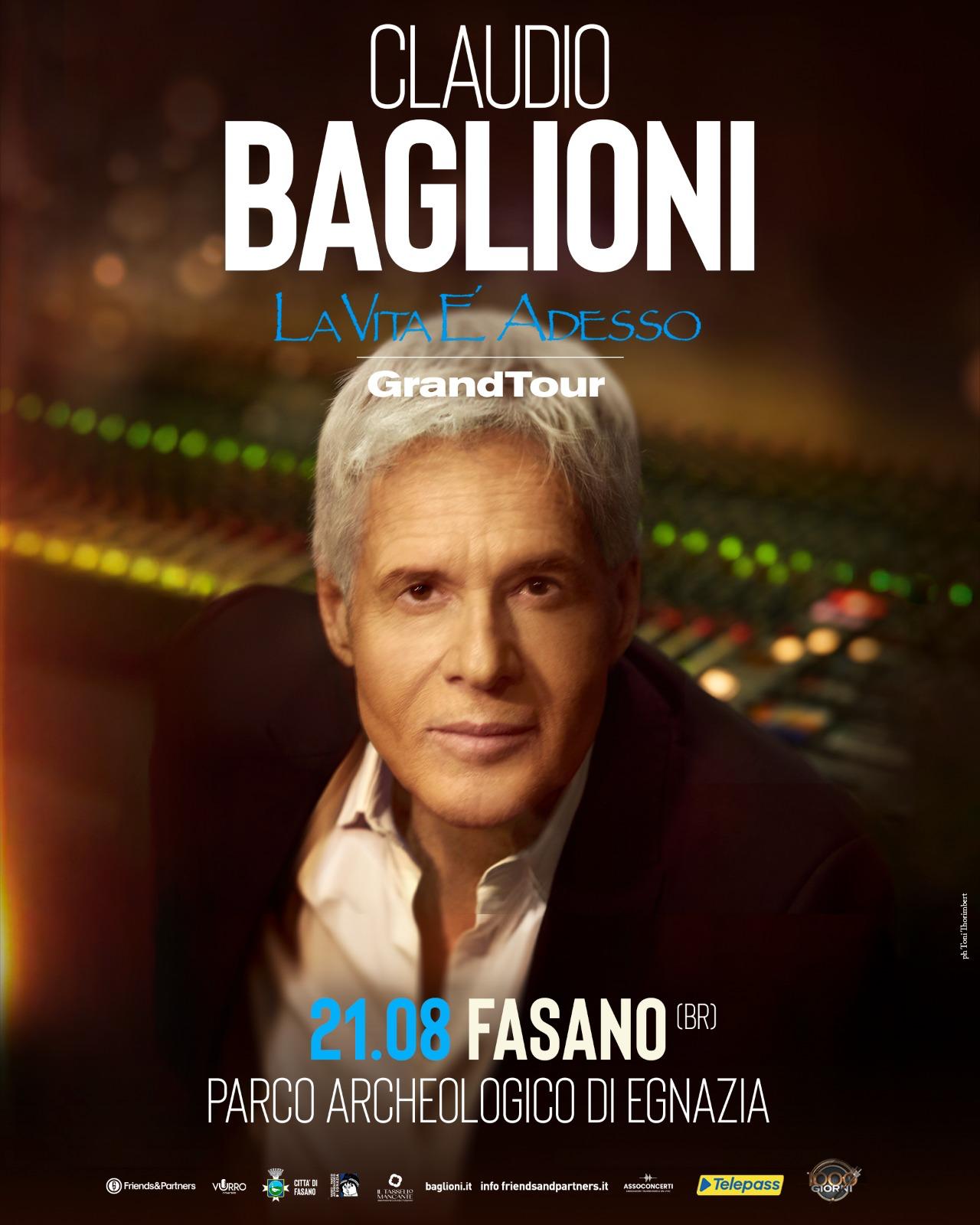 Claudio Baglioni - Tour a Egnazia
