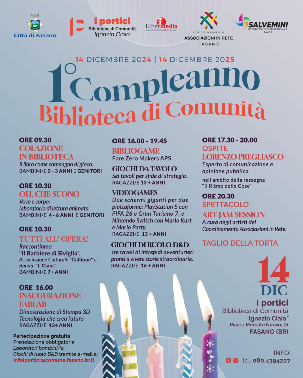 Compleanno Biblioteca di Comunit�