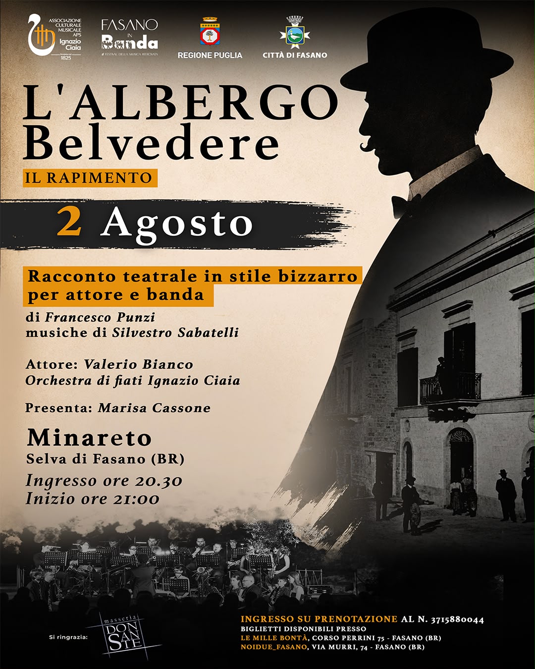 Opera �L�ALBERGO BELVEDERE, IL RAPIMENTO DELLA CORNETTA�
