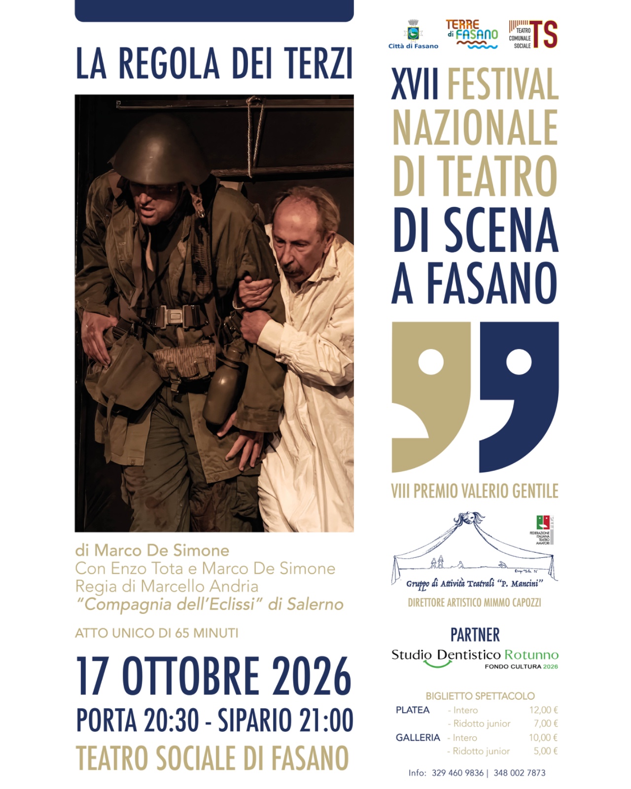 LA REGOLA DEI TERZI
