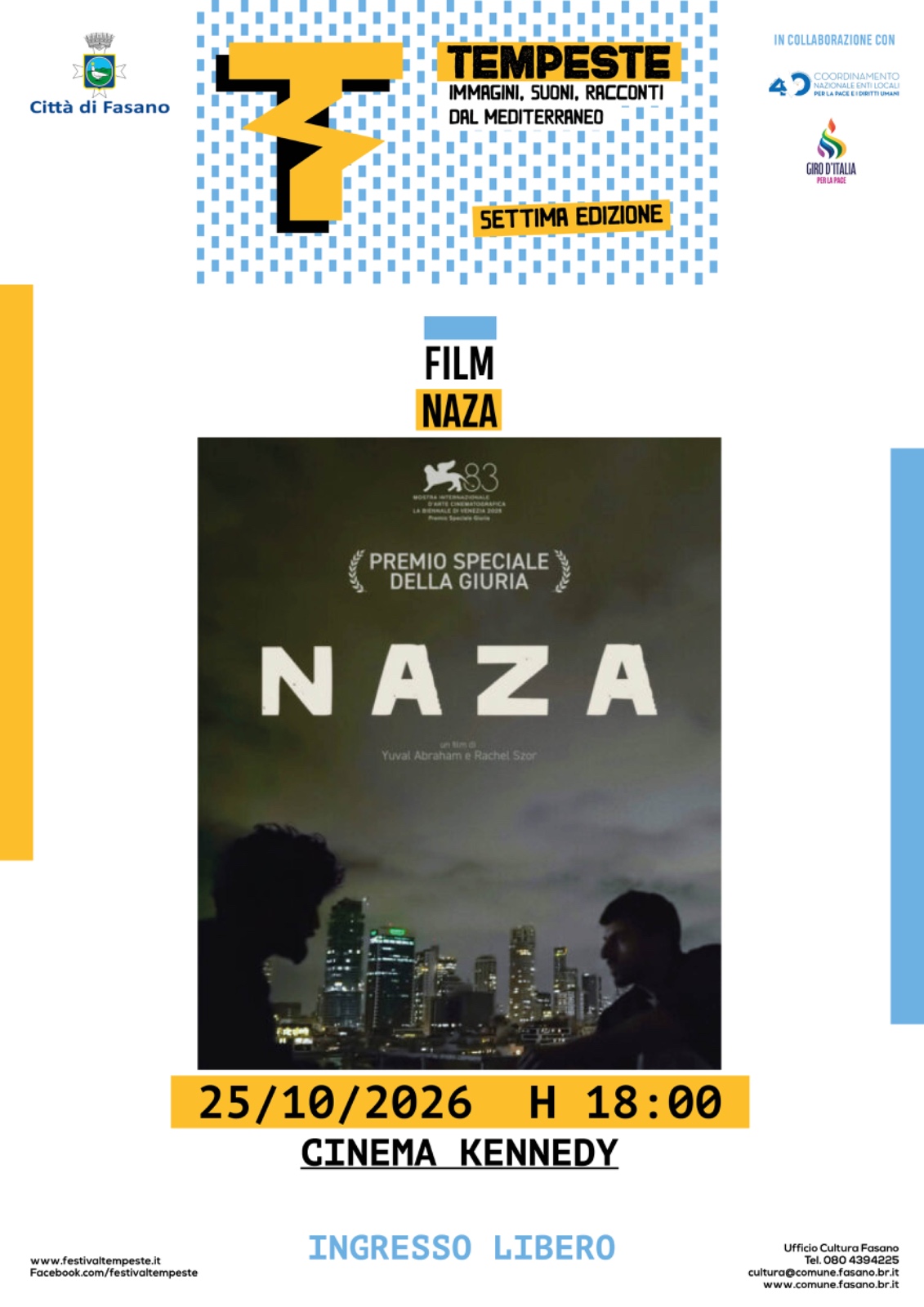 Proiezione del docu-film NAZA